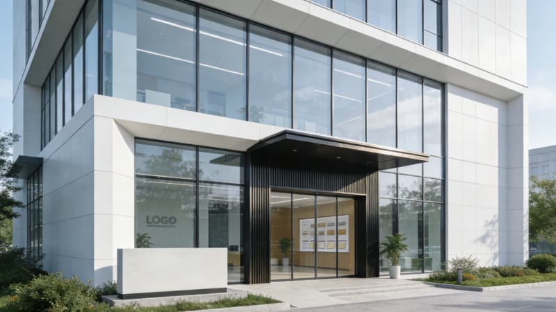 合肥2500平現(xiàn)代簡約風辦公室設(shè)計效果圖